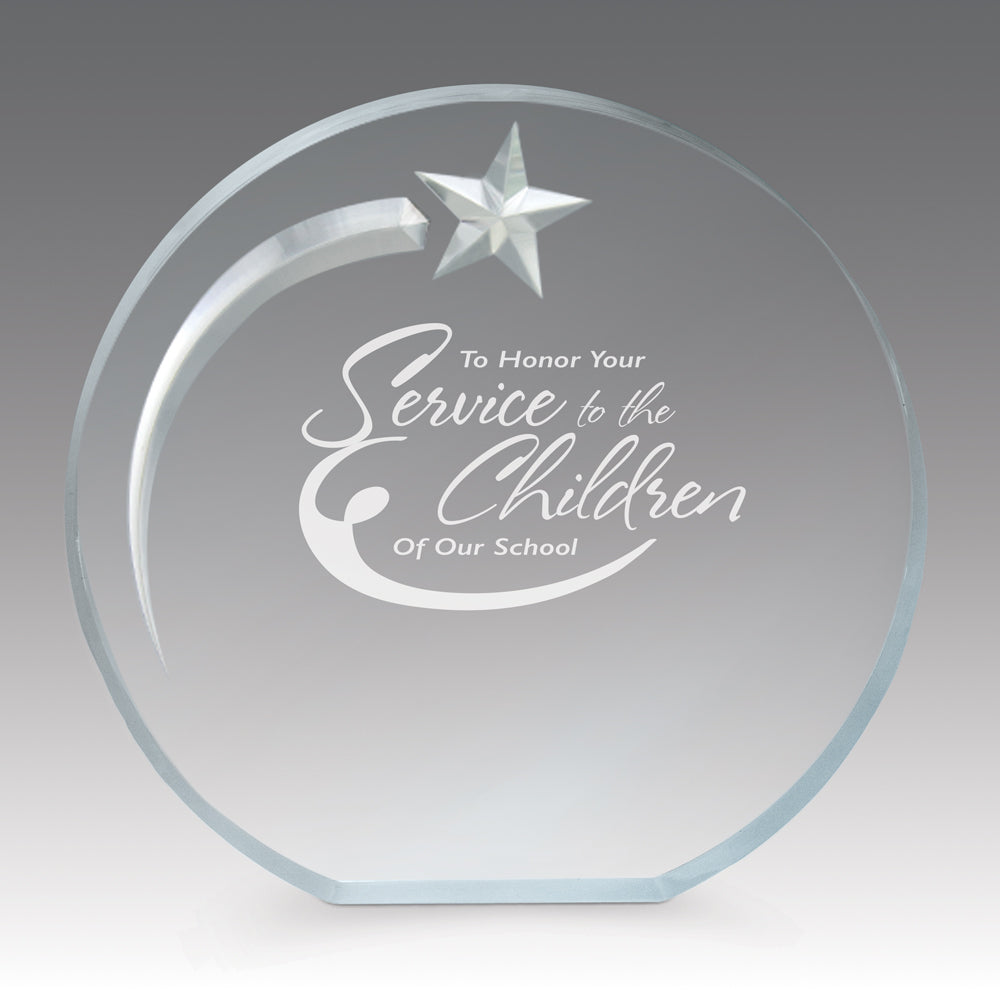 Acrylic Shooting Star Award