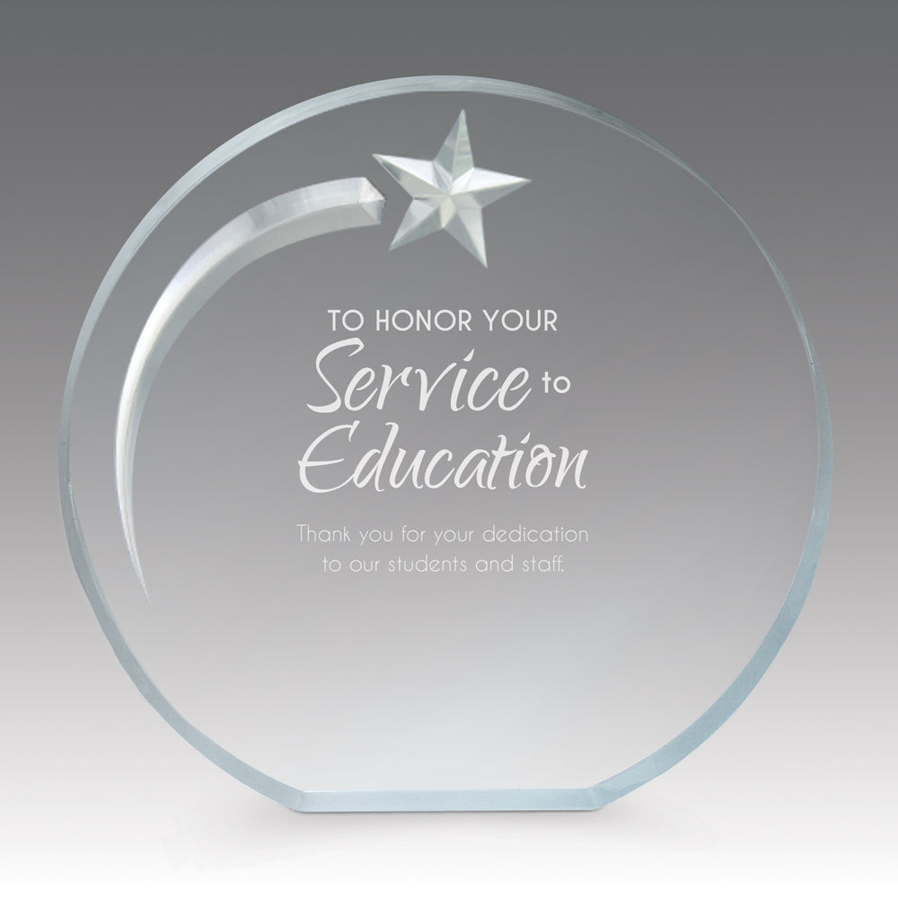 Acrylic Shooting Star Award