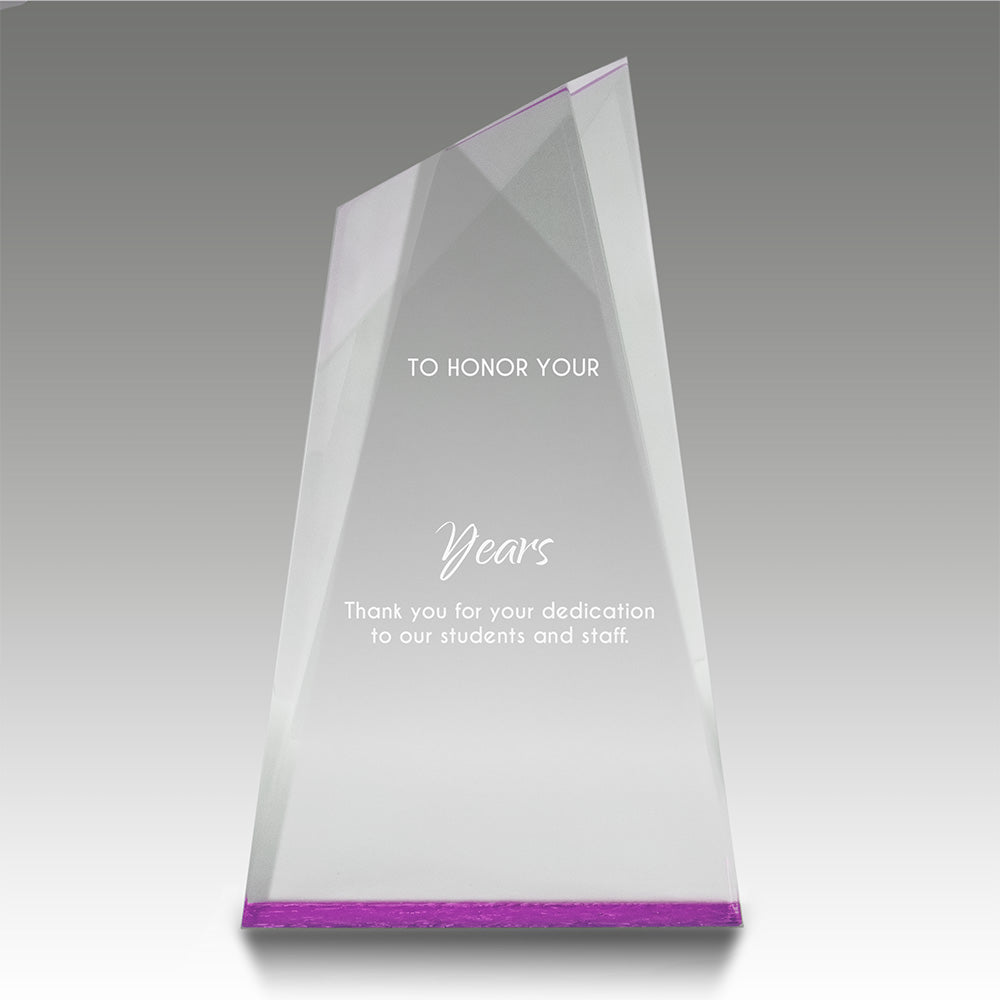 Colorful Acrylic Summit Award