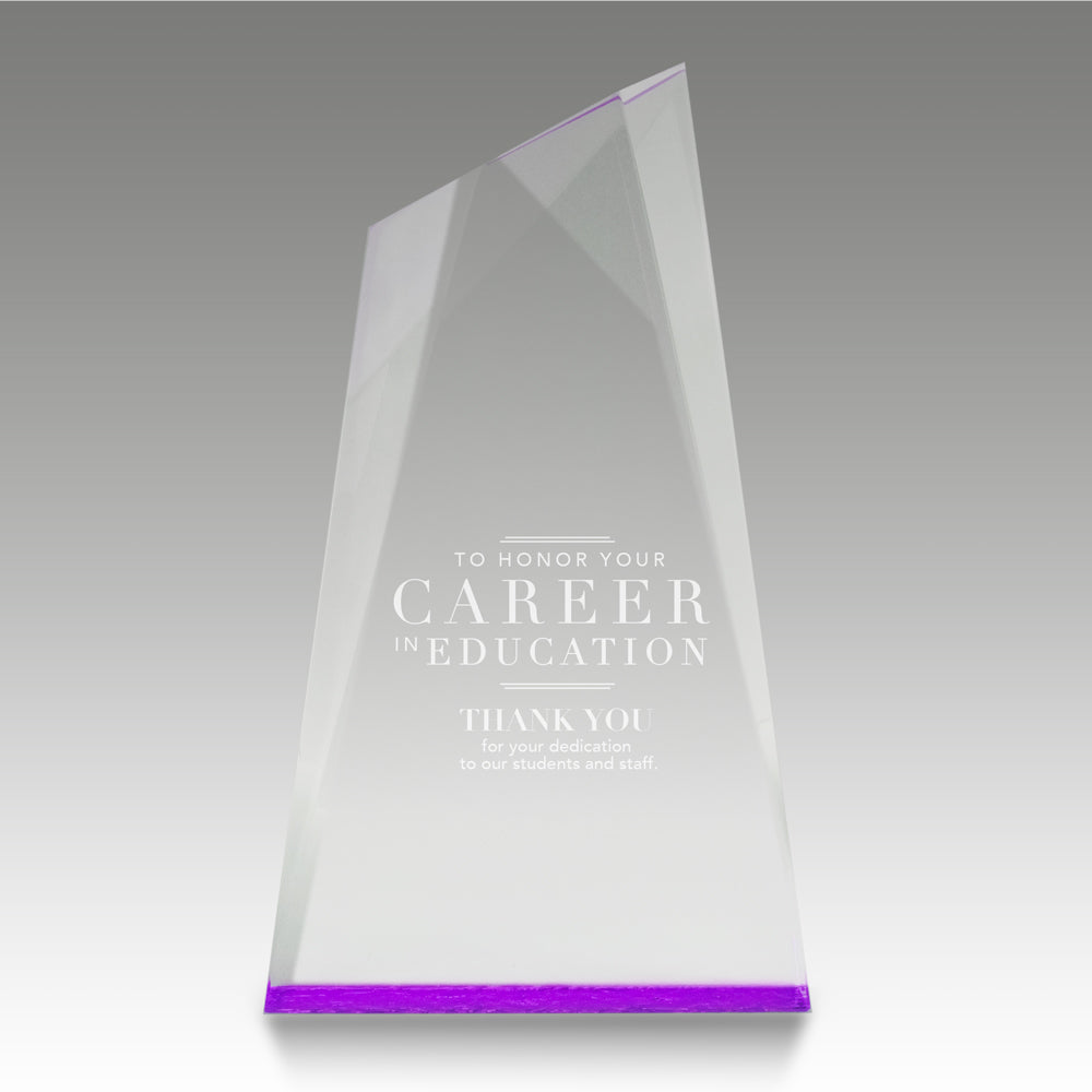 Colorful Acrylic Summit Award