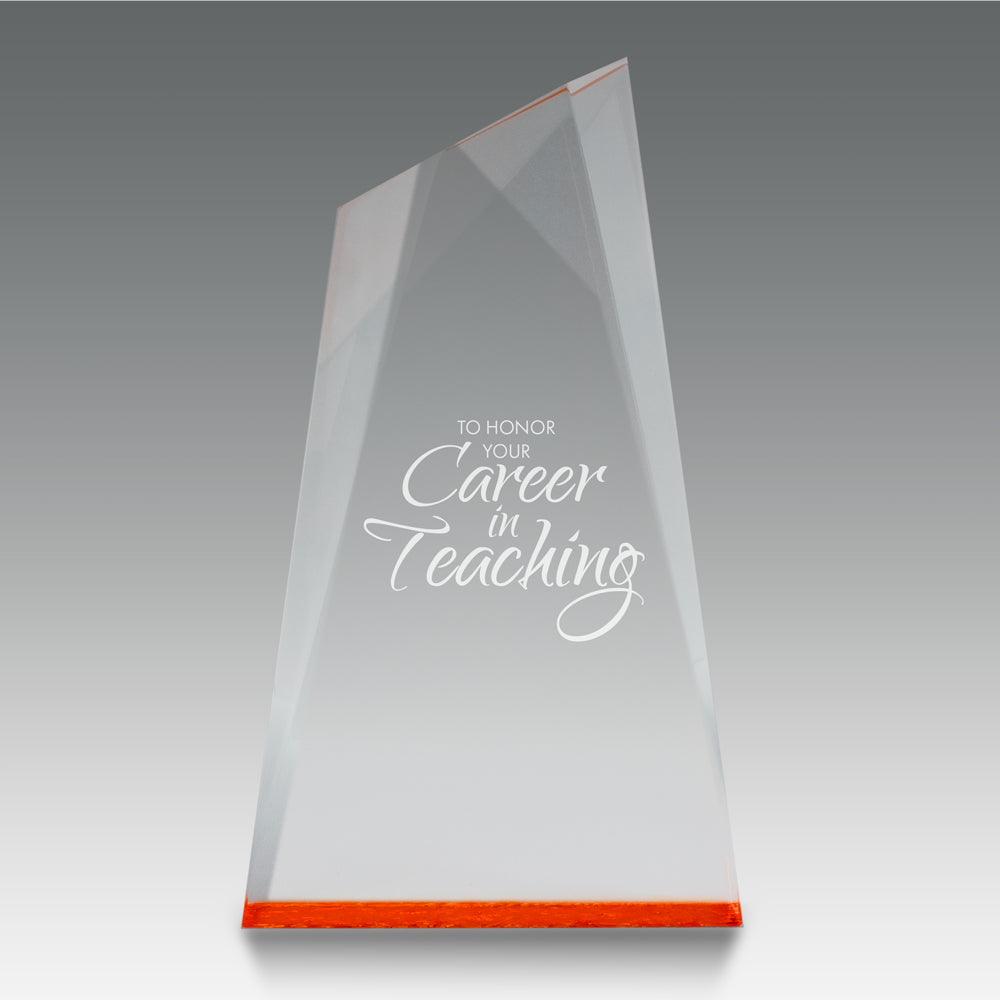 Colorful Acrylic Summit Award