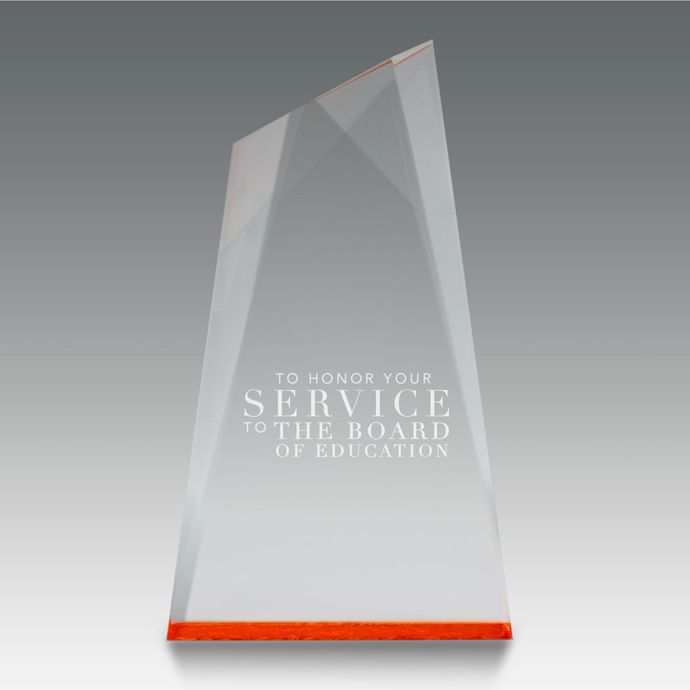 Colorful Acrylic Summit Award