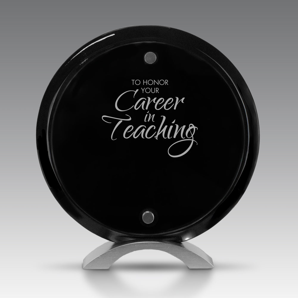 Floating Glass Circle of Excellence