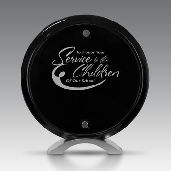 Floating Glass Circle of Excellence