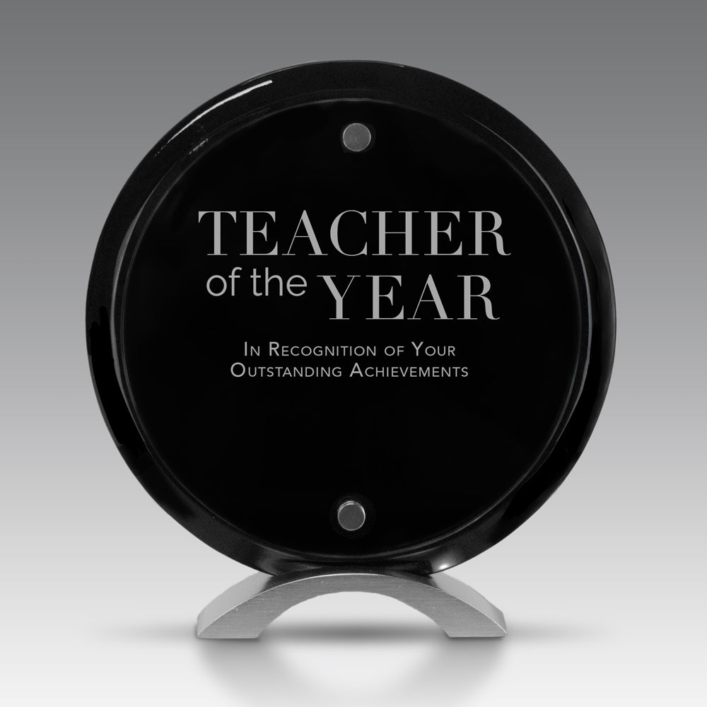 Floating Glass Circle of Excellence