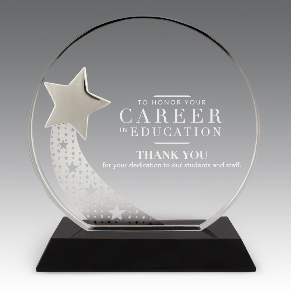 Crystal Shooting Star Base Award