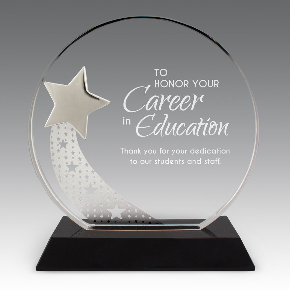 Crystal Shooting Star Base Award