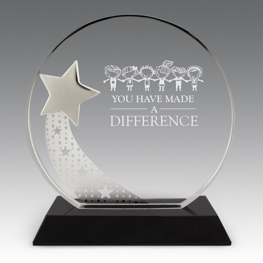 Crystal Shooting Star Base Award