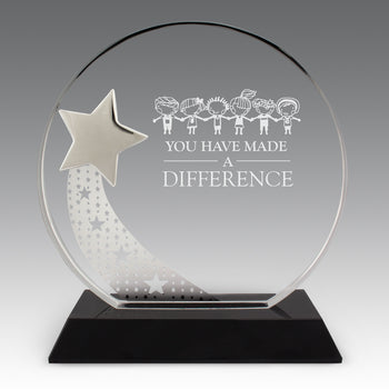 Crystal Shooting Star Base Award