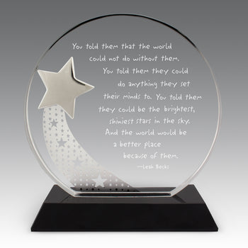 Crystal Shooting Star Base Award