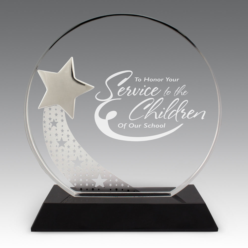 Crystal Shooting Star Base Award