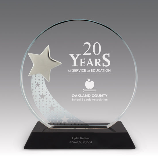 Crystal Shooting Star Base Award