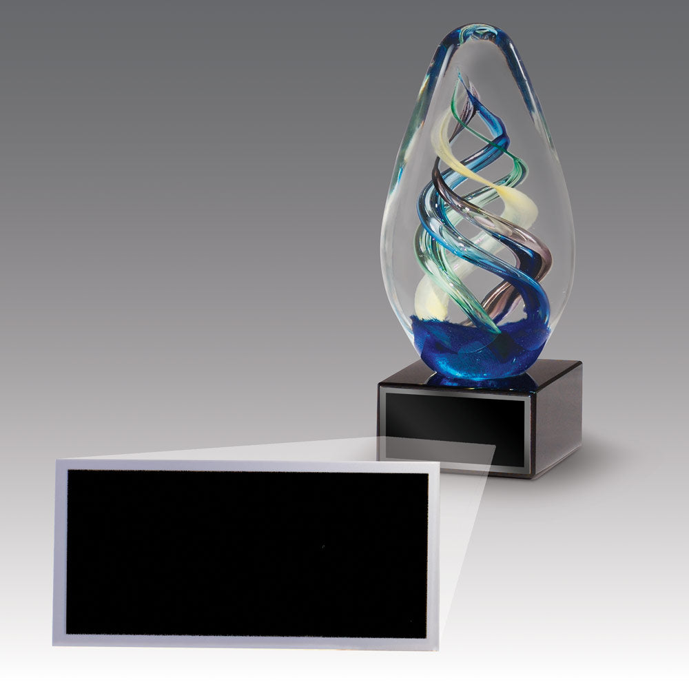 Infinity Swirl Art Glass Award