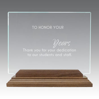 Premium Jade Horizontal Base Award