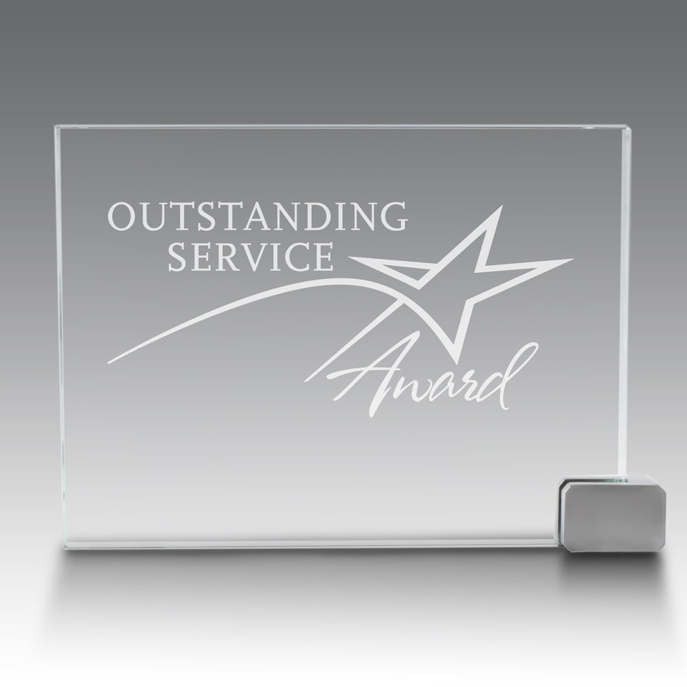 Achievement Award w/ Metal Rectangle Holder