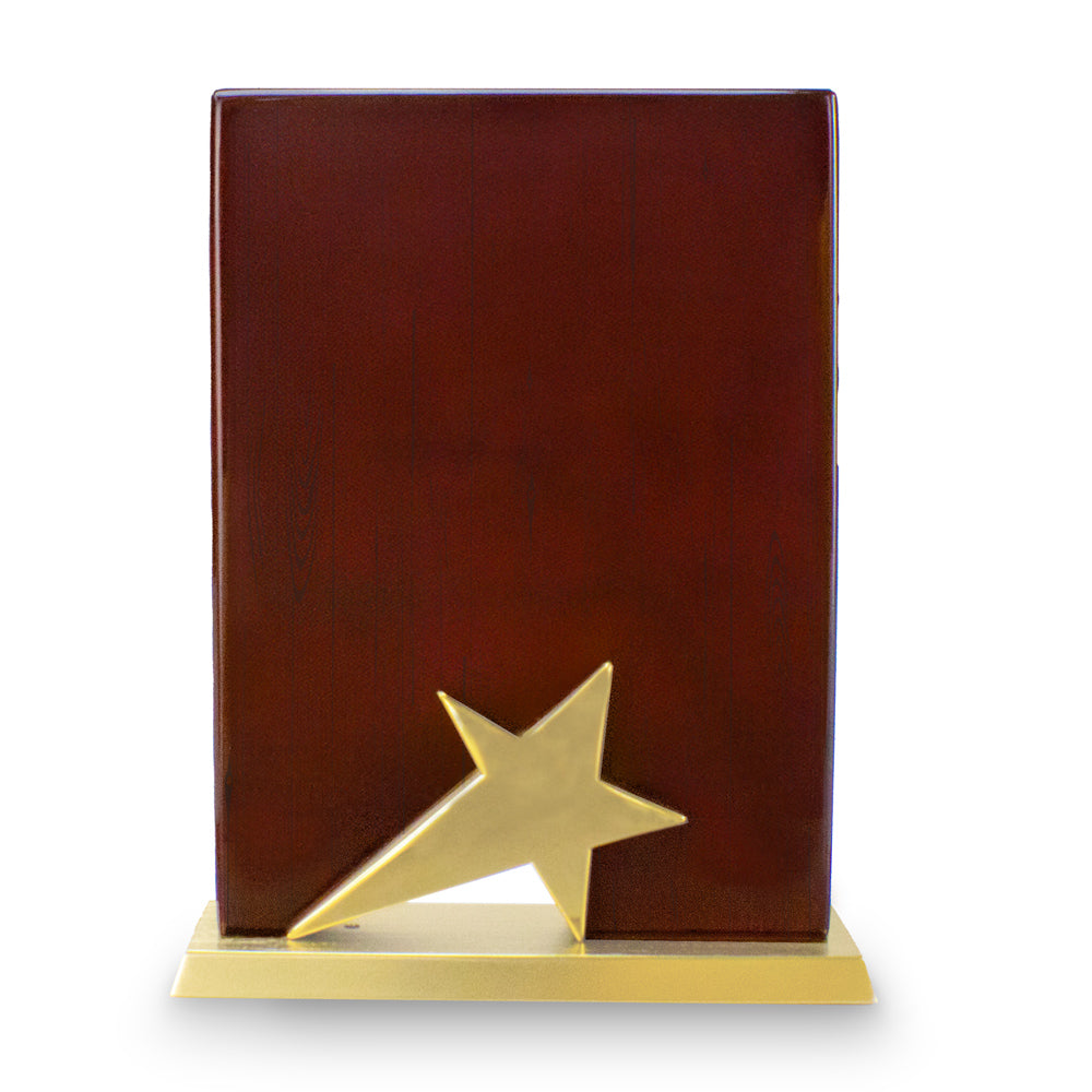Gold Star Rosewood Piano Finish Base Award