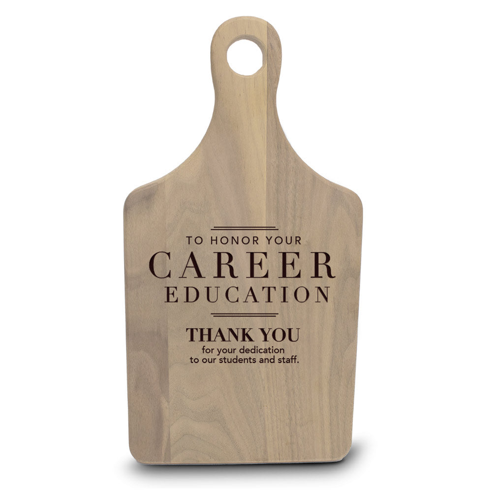 Paddle Walnut Cutting Board
