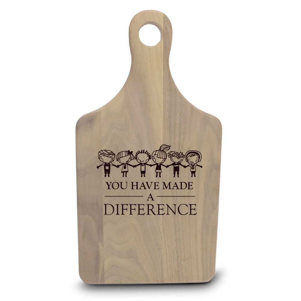 Paddle Walnut Cutting Board