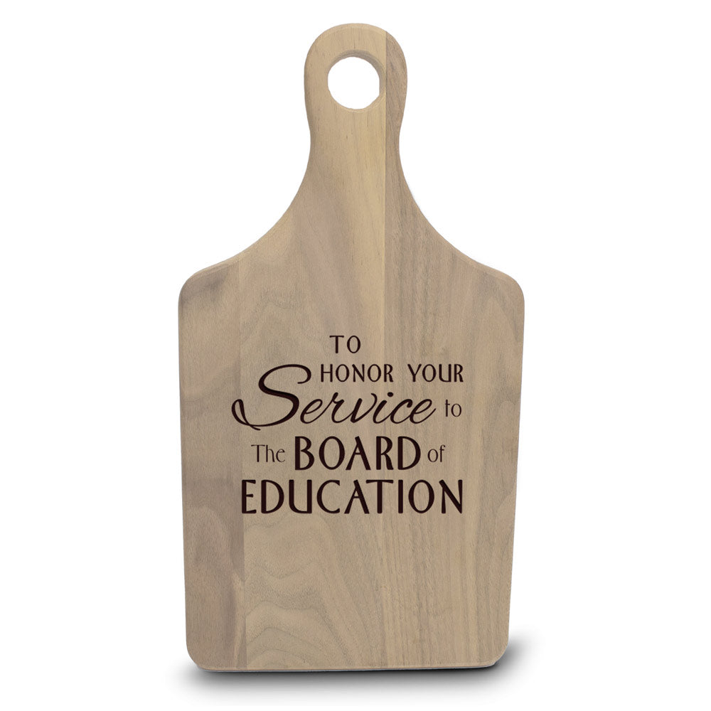 Paddle Walnut Cutting Board