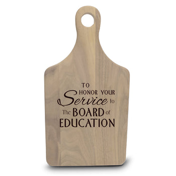 Paddle Walnut Cutting Board