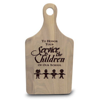 Paddle Walnut Cutting Board