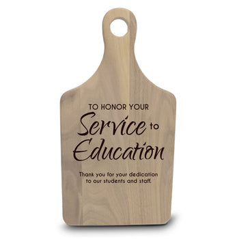 Paddle Walnut Cutting Board
