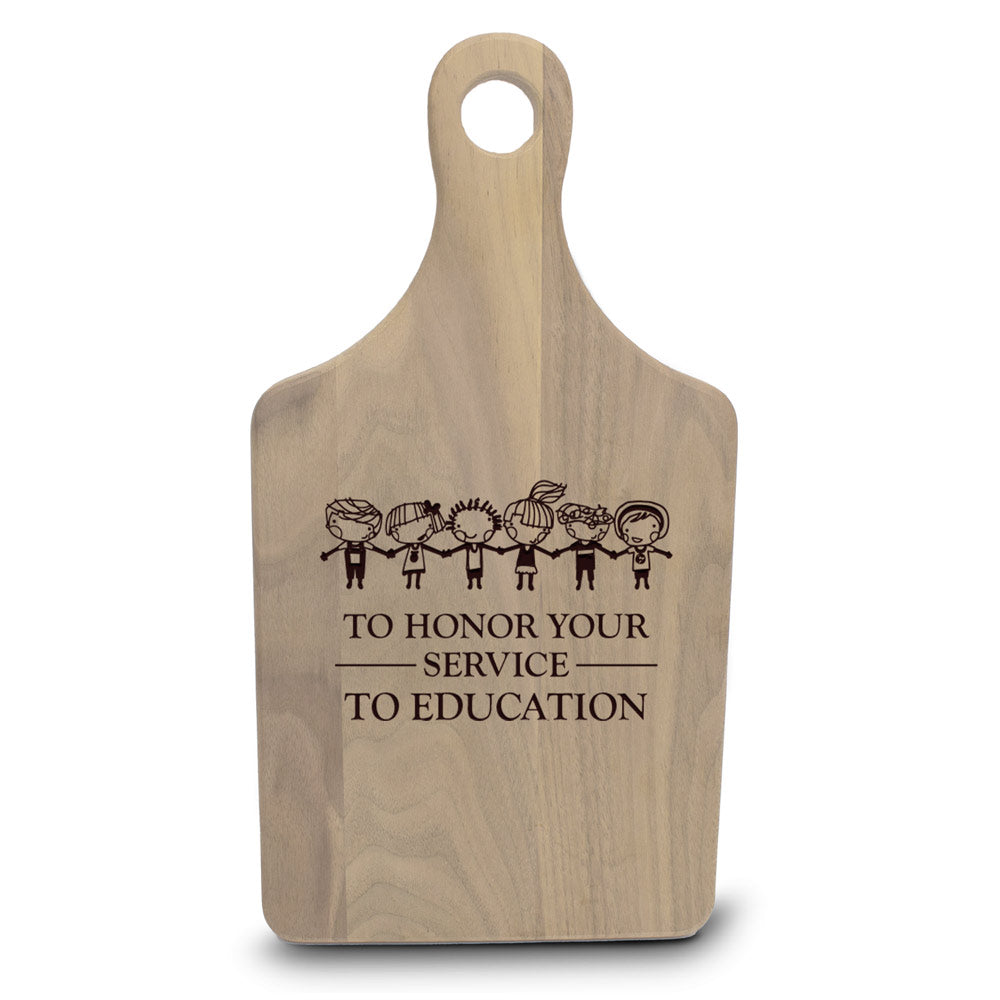 Paddle Walnut Cutting Board