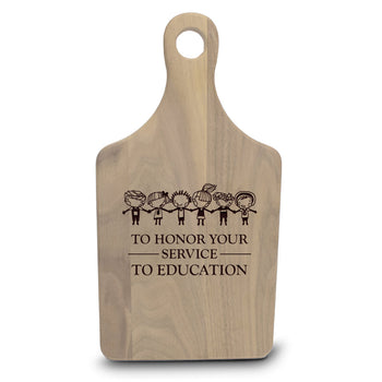 Paddle Walnut Cutting Board