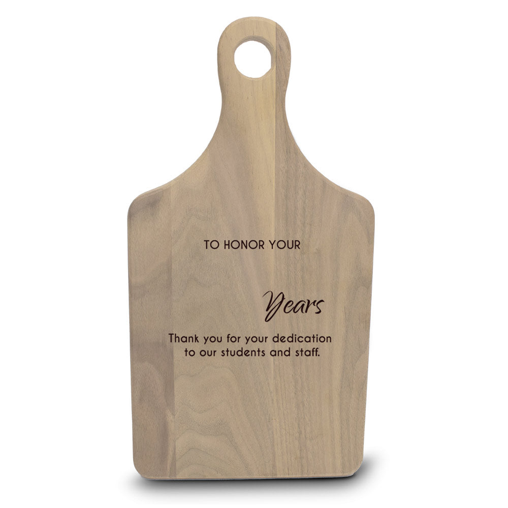 Paddle Walnut Cutting Board