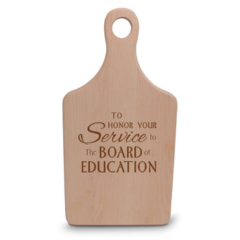 Paddle Maple Cutting Board