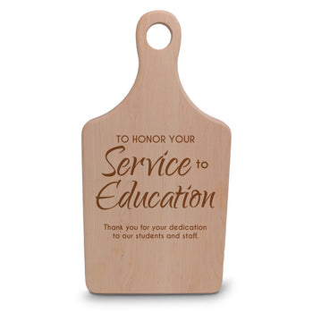 Paddle Maple Cutting Board