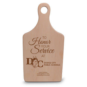 Paddle Maple Cutting Board