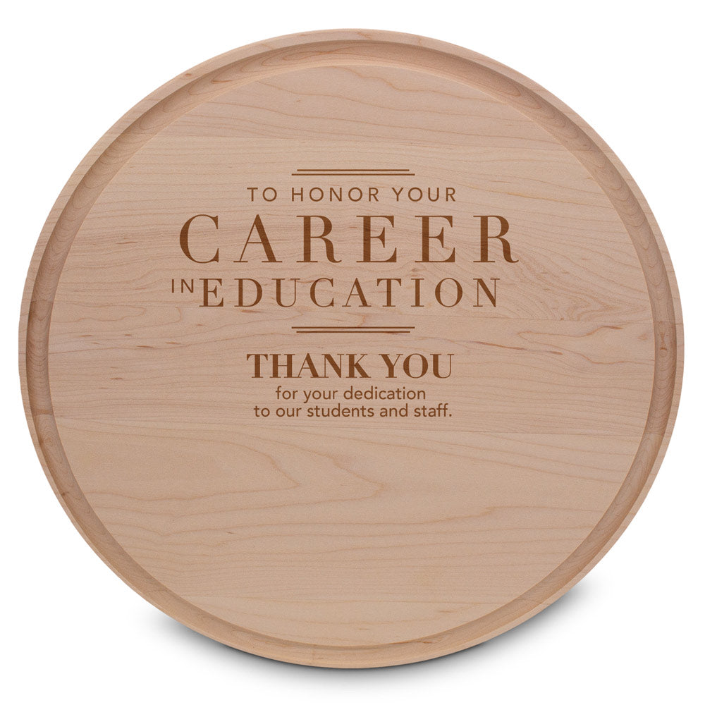 Round Maple Cutting Board
