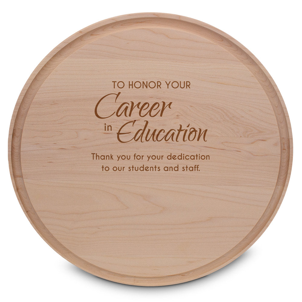 Round Maple Cutting Board