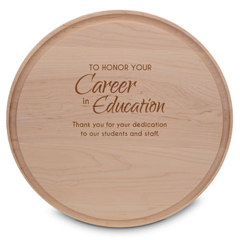 Round Maple Cutting Board