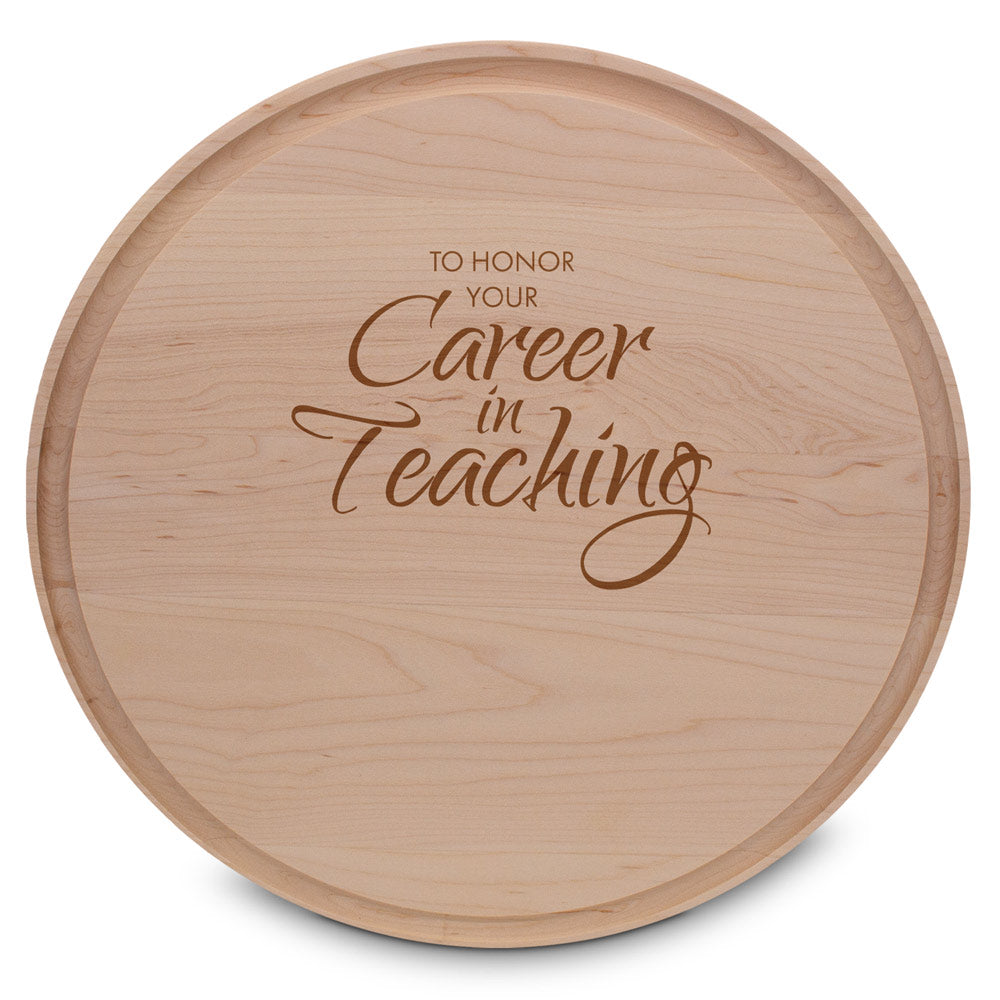 Round Maple Cutting Board