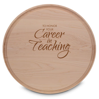 Round Maple Cutting Board