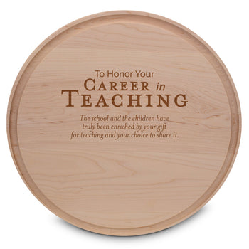 Round Maple Cutting Board