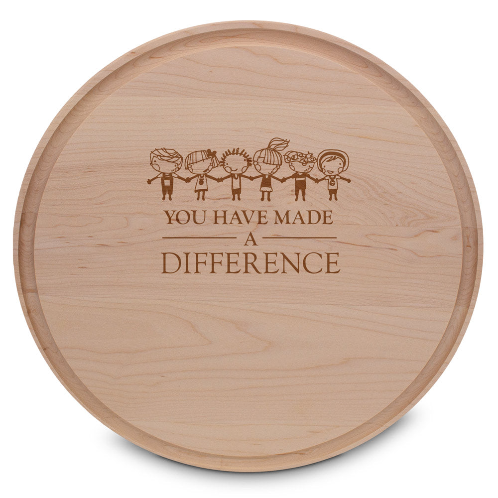 Round Maple Cutting Board