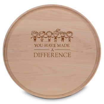 Round Maple Cutting Board