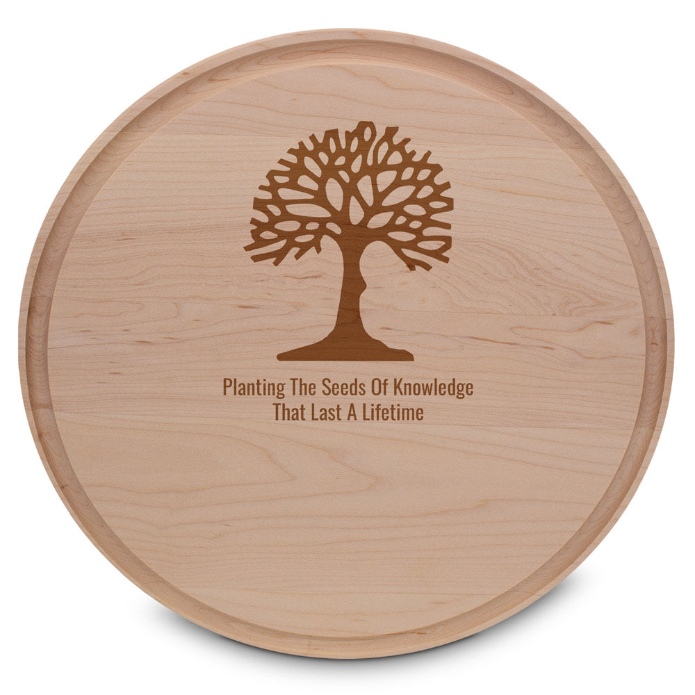 Round Maple Cutting Board