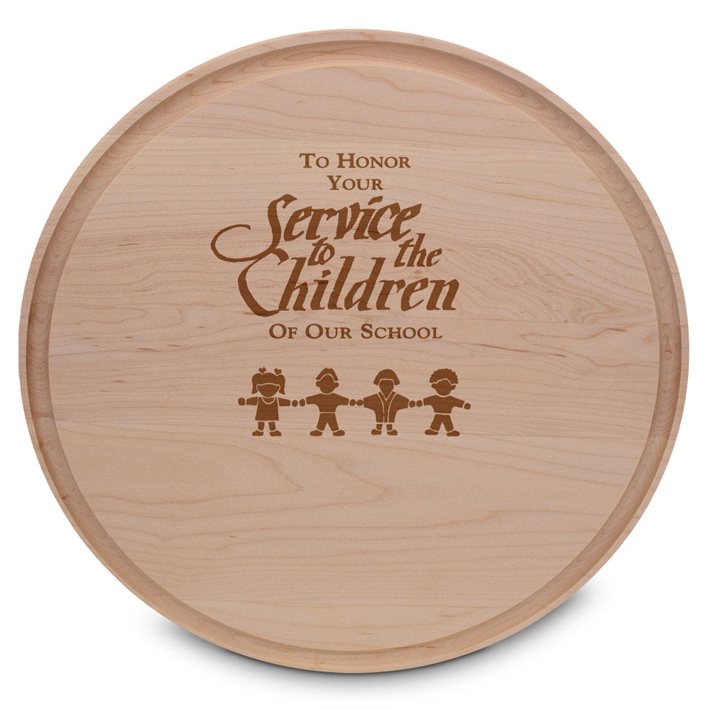 Round Maple Cutting Board