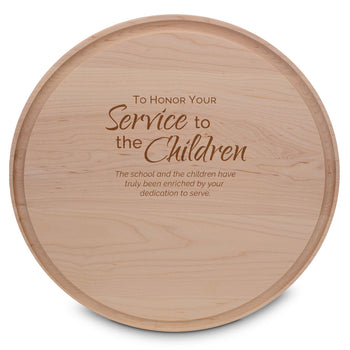 Round Maple Cutting Board