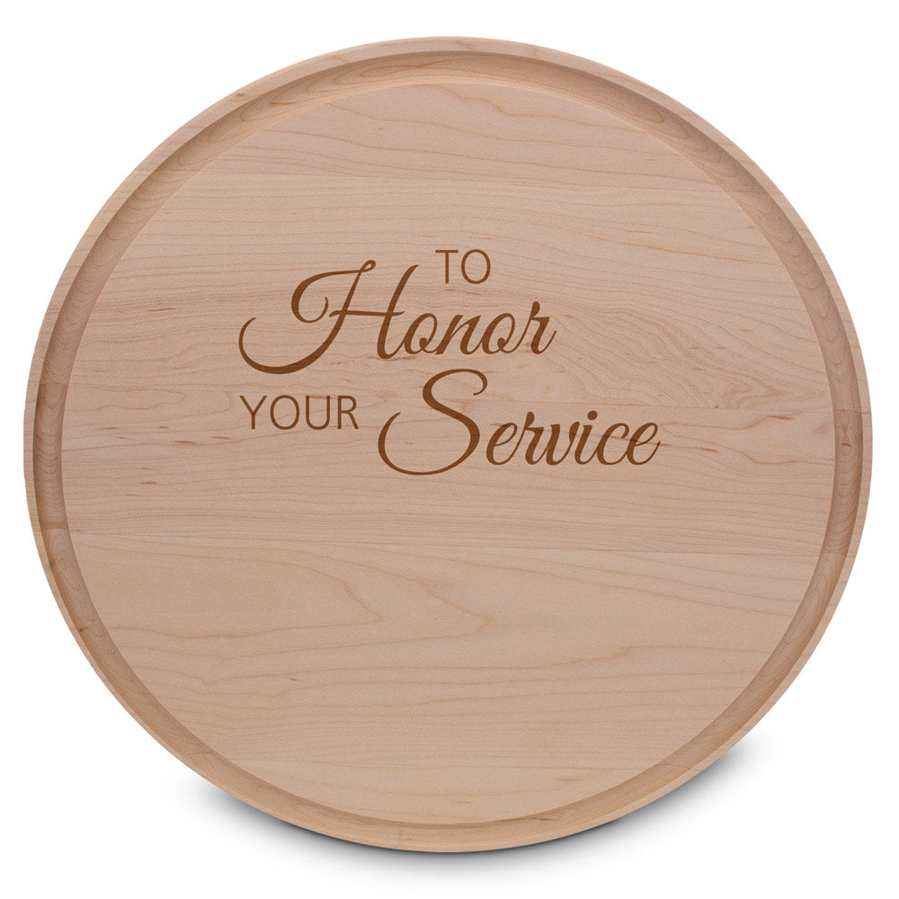 Round Maple Cutting Board