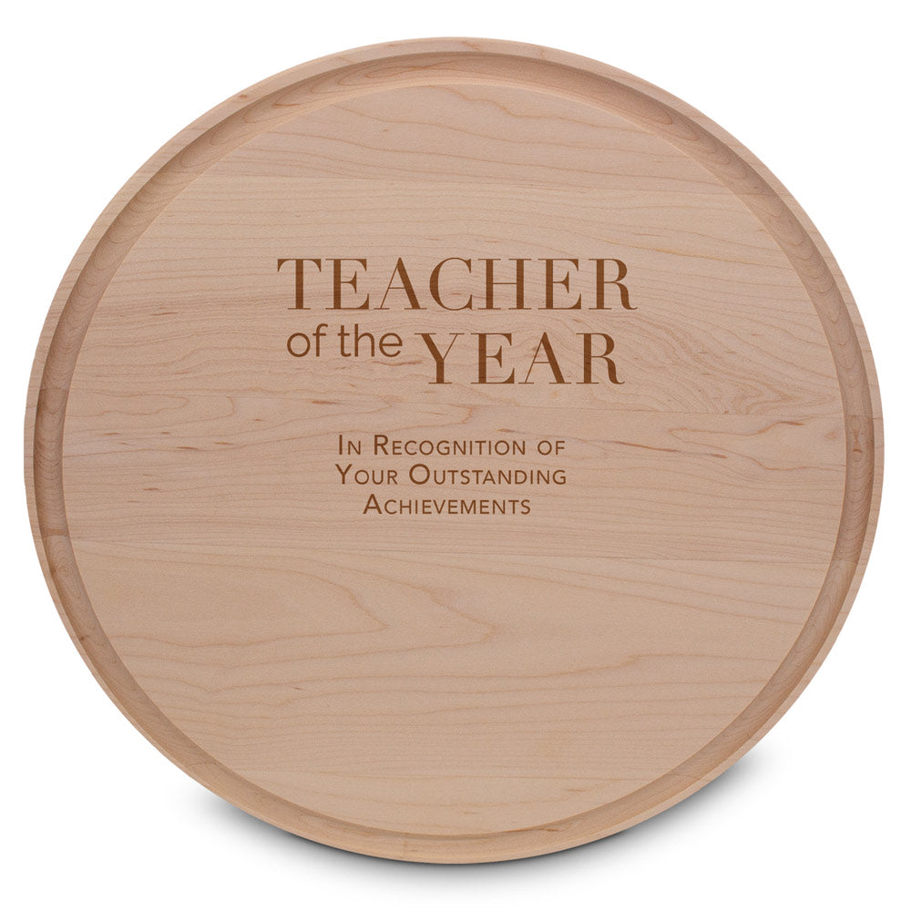 Round Maple Cutting Board