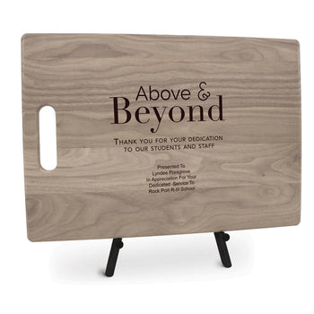 12x17 Walnut Cutting Board With Handle