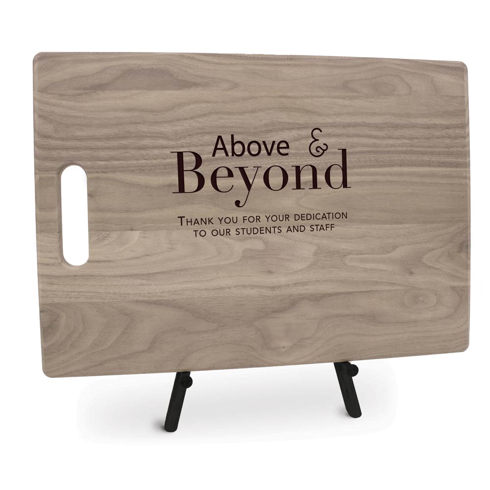 12x17 Walnut Cutting Board With Handle