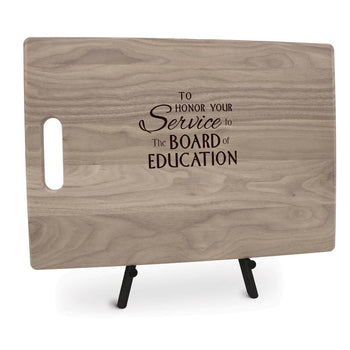 12x17 Walnut Cutting Board With Handle