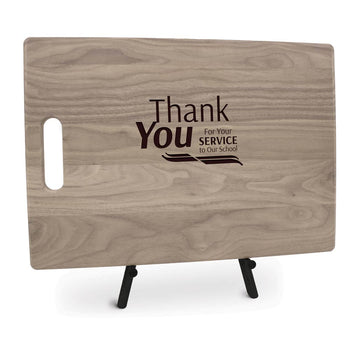 12x17 Walnut Cutting Board With Handle