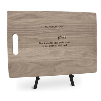 12x17 Walnut Cutting Board With Handle